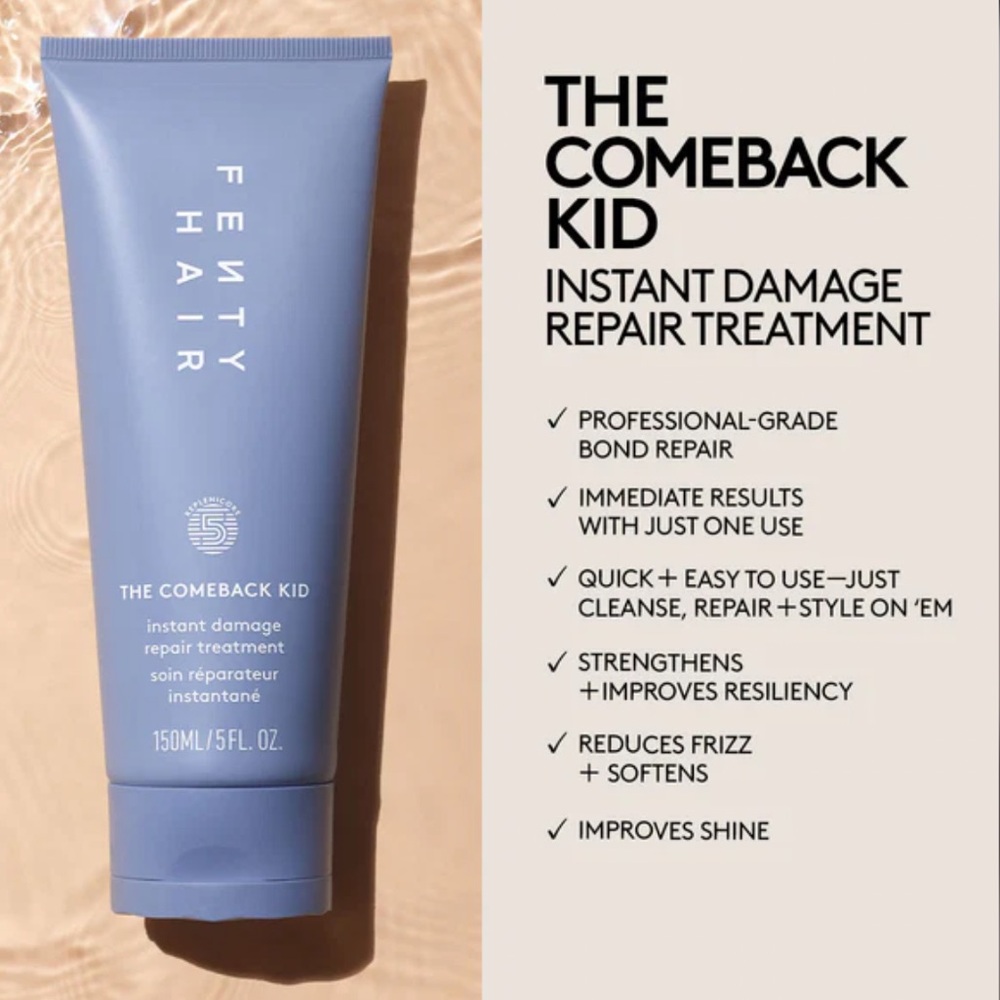 NEW Fenty Beauty The Comeback Kid Instant Damage Repair Hair Treatment